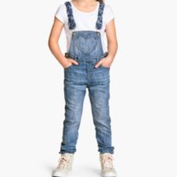 h&m girls overalls